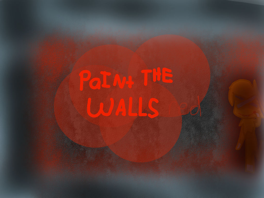 PaINt THE WALLS red