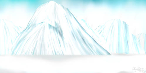 Arctic background illustration