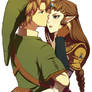 link and zelda