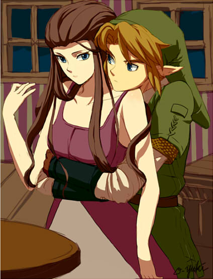 link and zelda-2