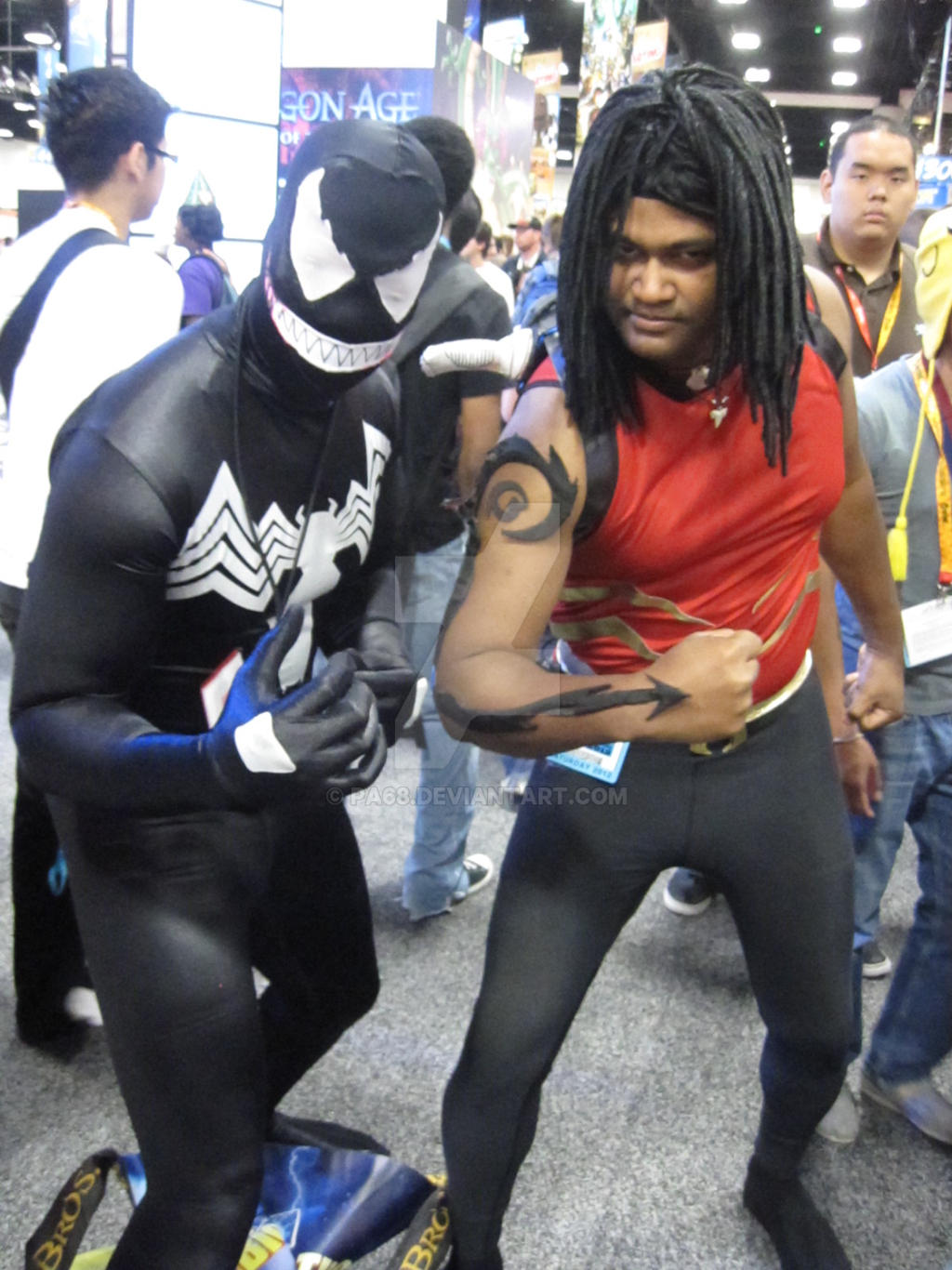 Venom and Aqualad