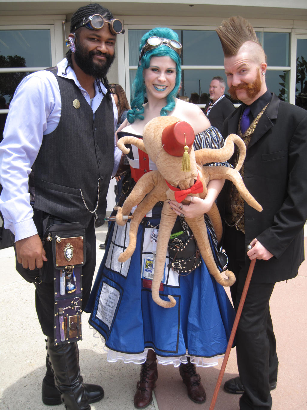 Lord Blackwater, Lady Ember and Dr. Copperchops