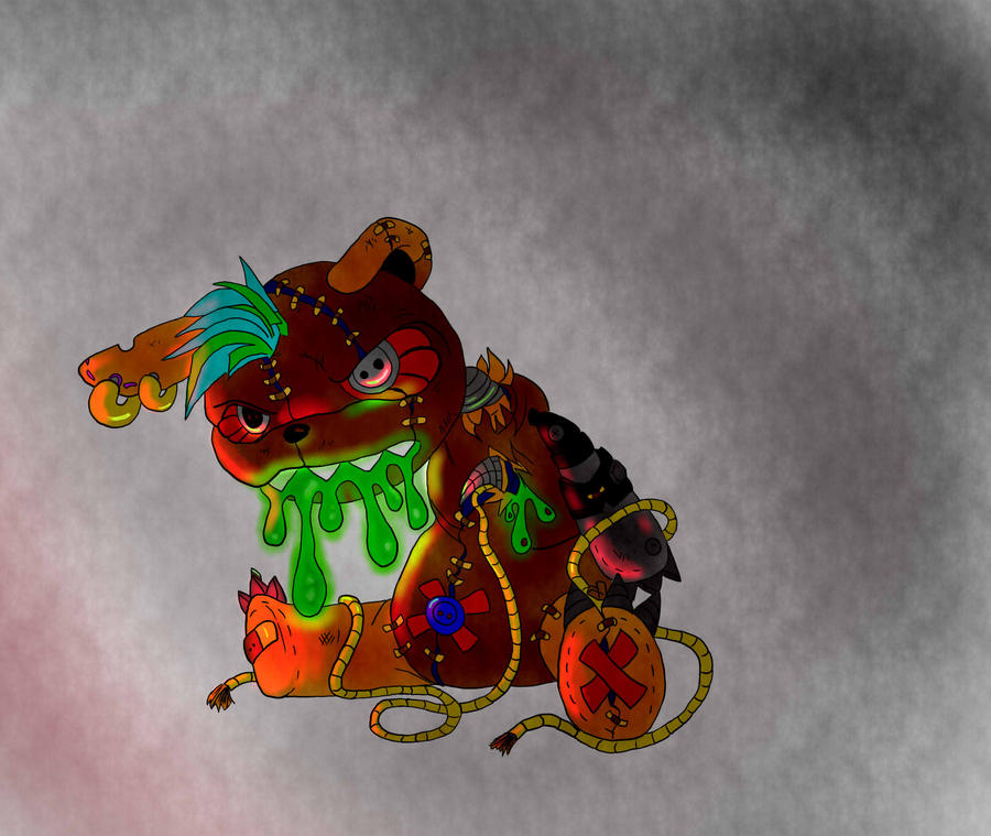 Tiitty Monster Monster Teddy by Chiikura on DeviantArt