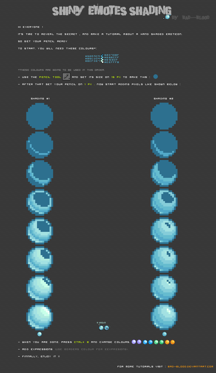 Shiny Emote Shading