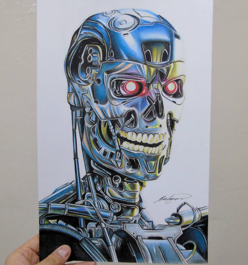 T-800 Terminator by eliezercaliguiran on DeviantArt