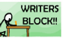 Writers Block Stamp