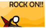 Rock On Stamp