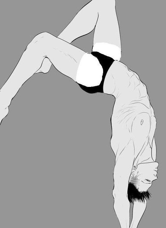 Acrobatics in anime on Tumblr