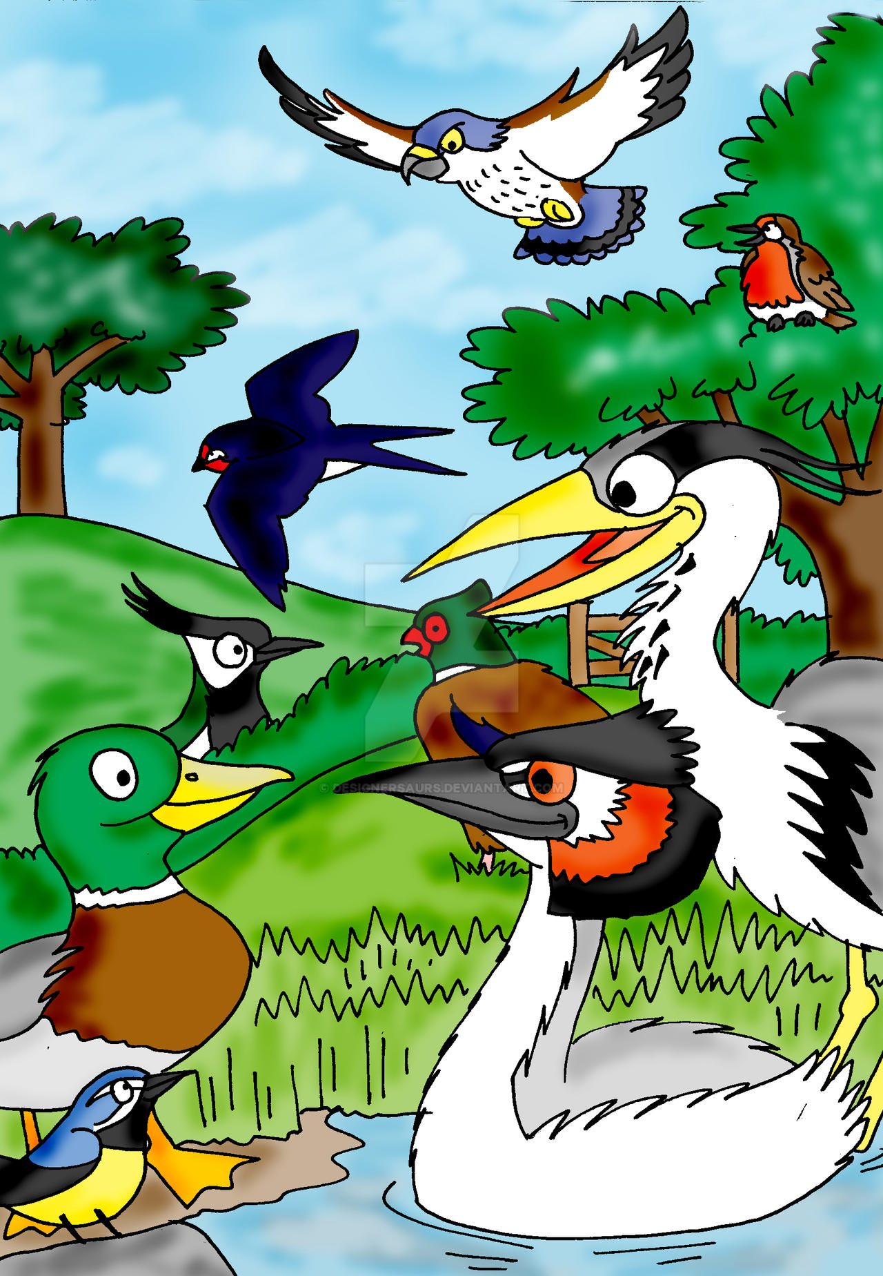 Birds Deviantart Birds by designersaurs on DeviantArt