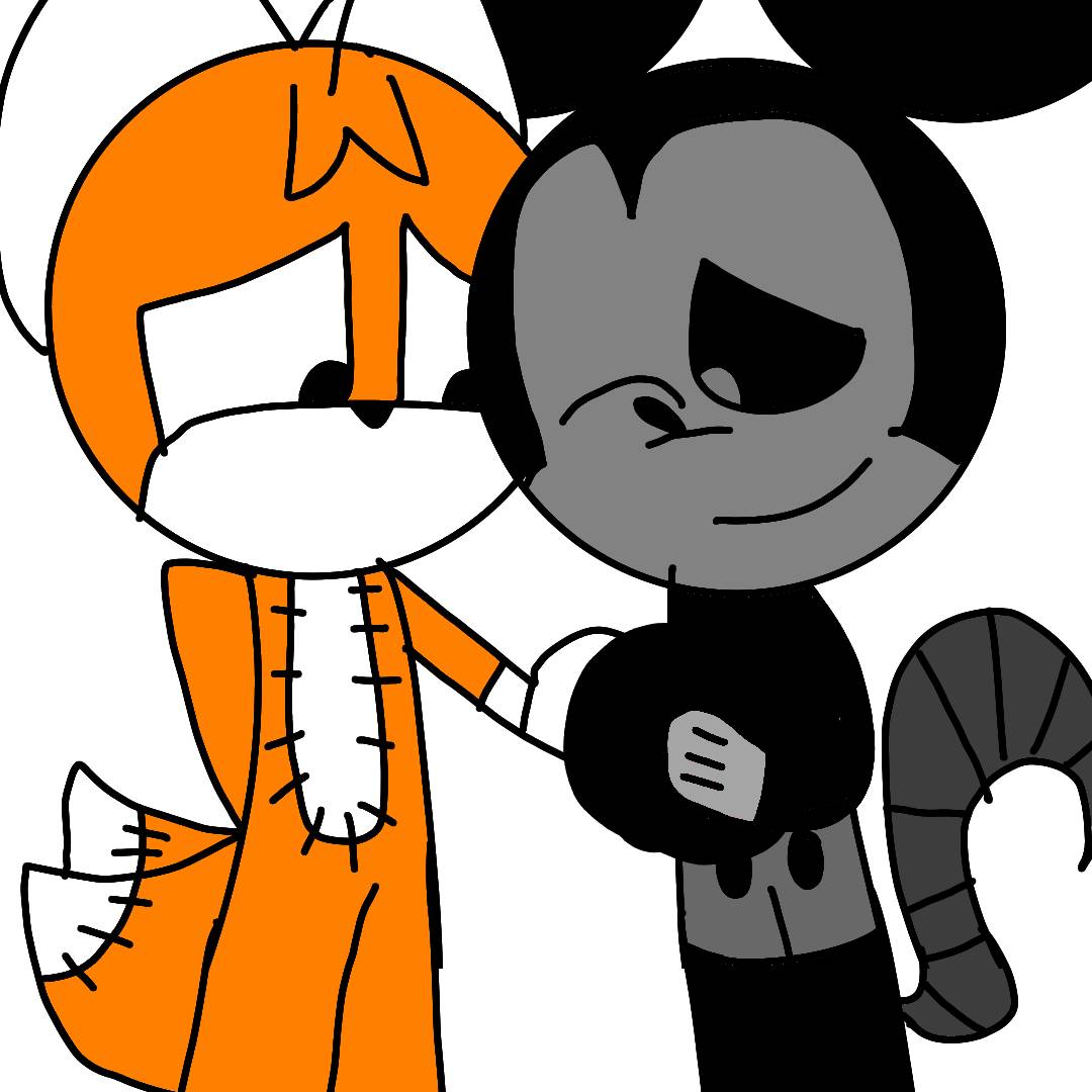 Tails Doll Hugs Tails by Skulltronprime969 -- Fur Affinity [dot] net