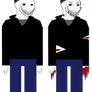 Wojak doomer psycho faces 2 sides