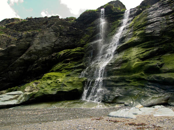 Waterfall at Tintagel