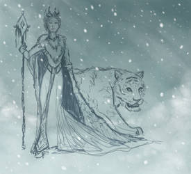 Lady of the Snow - WIP 1