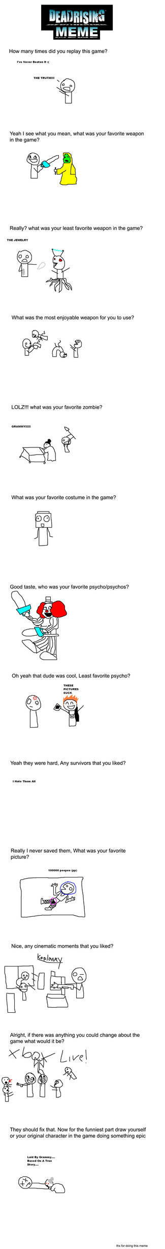 Dead Rising Meme by JonathanCanales on DeviantArt