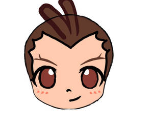 Chibi Apollo Justice Head