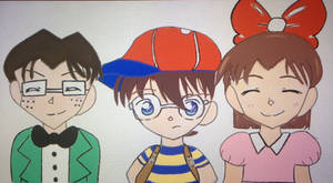 Detective Conan x Earthbound Halloween Crossover