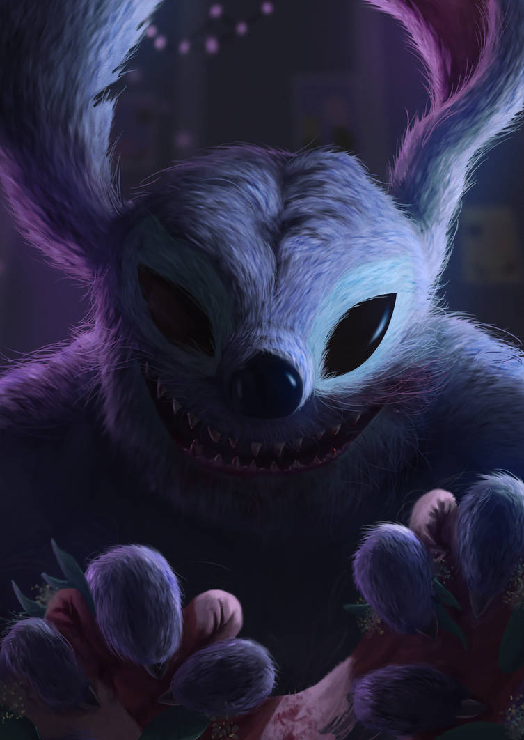 Evil Stitch by aizarraffoul on DeviantArt