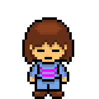 100% Custom Frisk Sprite