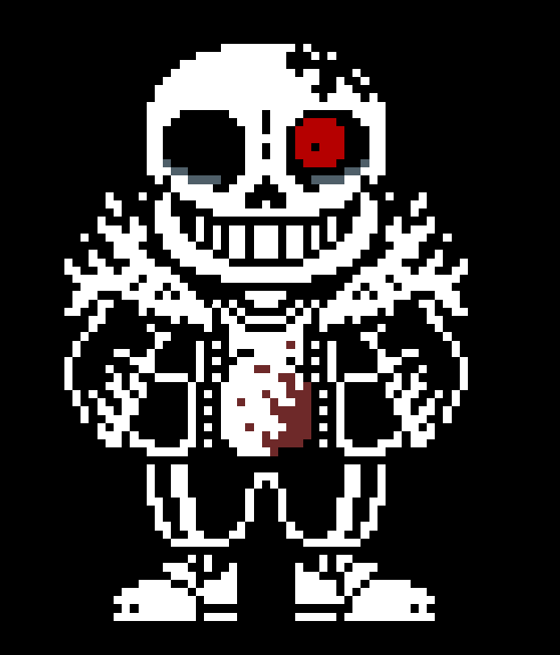 horrortale sans. sprite by imoops155 on DeviantArt