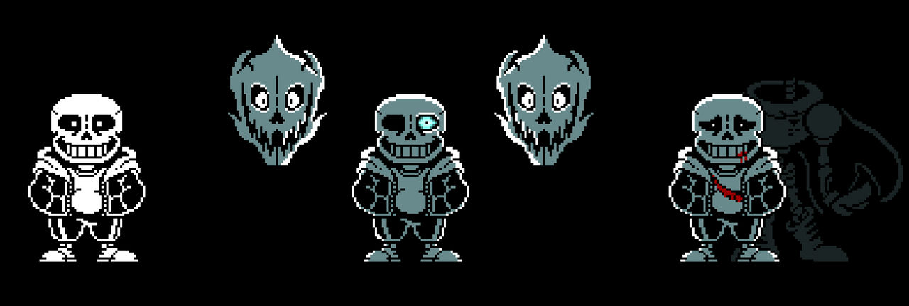 Sans Battle Sprite Angles by Addicted2Electronics on DeviantArt