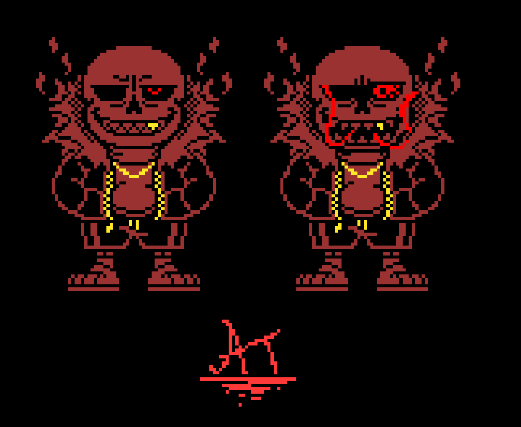 Fellshiftalter Sans Battle Sprite (Request) by NotInkgamer567 on DeviantArt