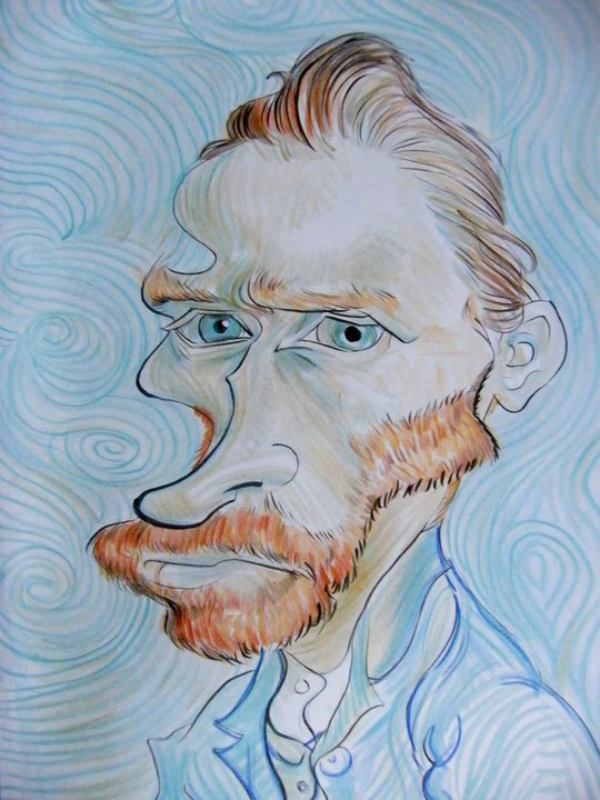 Van Gogh Caricature