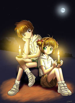 Sakura and Syaoran