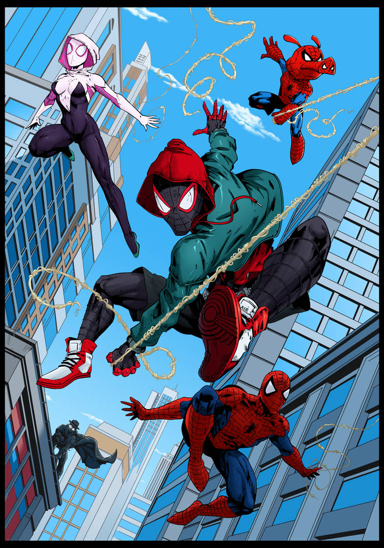 Into the Spider Verse - Colors by Hitokirisan on DeviantArt