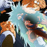 Goku defeating Recoome