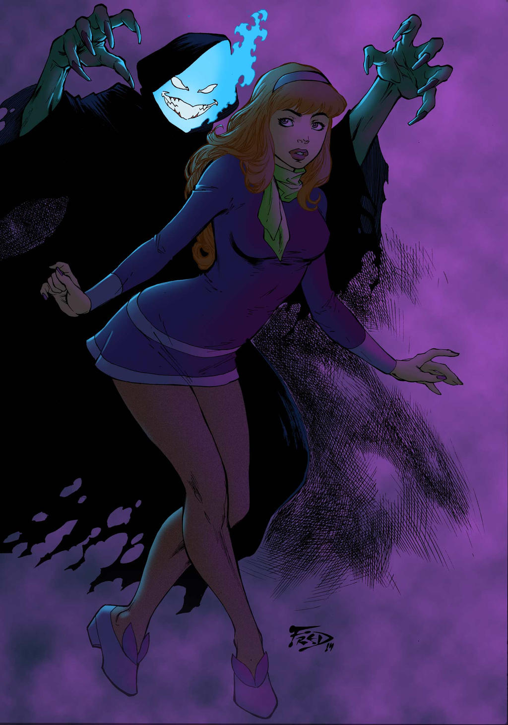 Daphne Scooby Doo Colors by Hitokirisan on DeviantArt