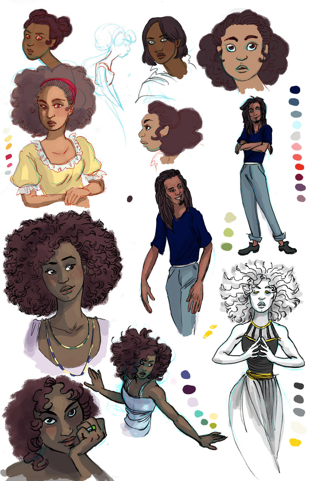 Khaleeda and Avery, Valor Anthology Designs