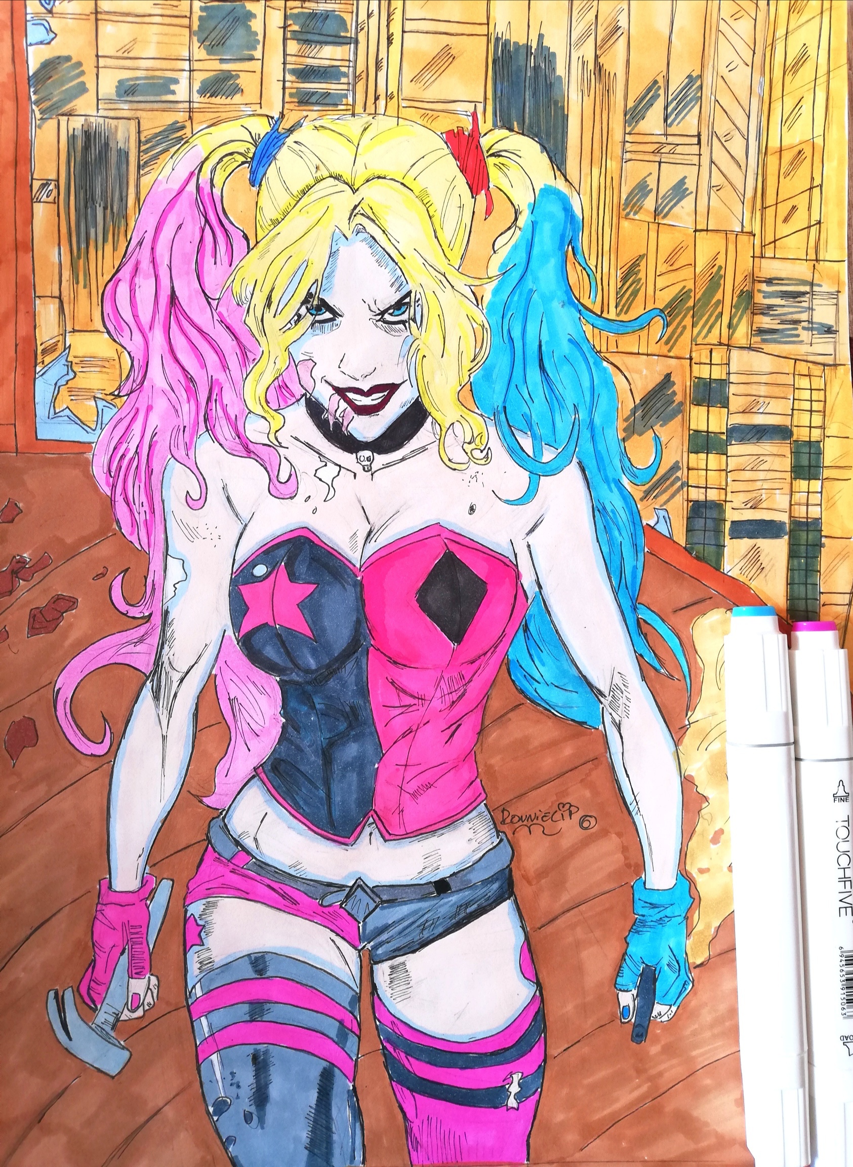 Harley Quinn Fan Art By Ronnielip On Deviantart