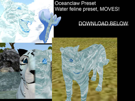 Oceanclaw, Moving water preset