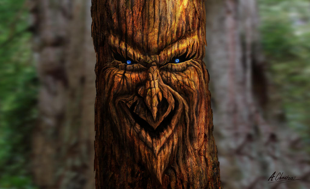 Evil Tree by AnthonyChristou on DeviantArt