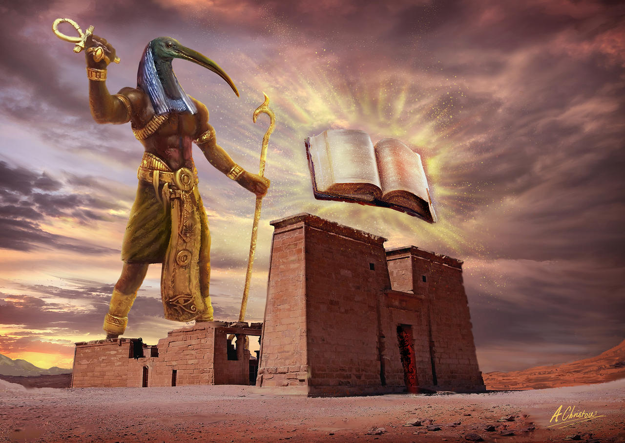 Thoth Judge Thoth, the all Knowledgable by AnthonyChristou on DeviantArt