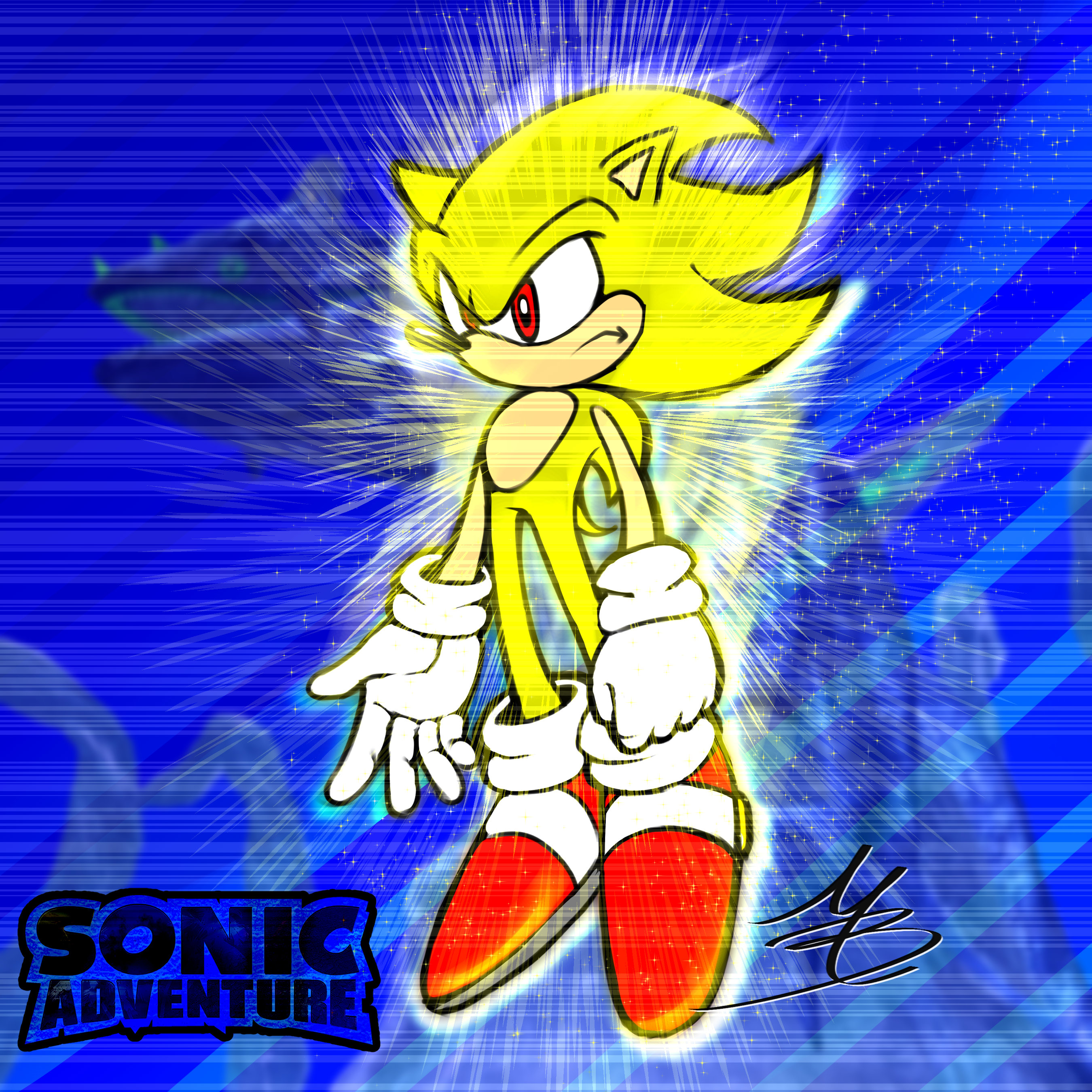 Super Sonic 2! by HOL457 on DeviantArt