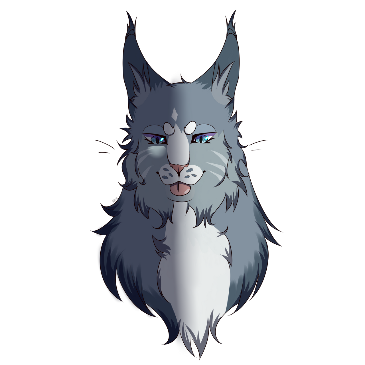 Cat oc by ThatOneRen0 on DeviantArt