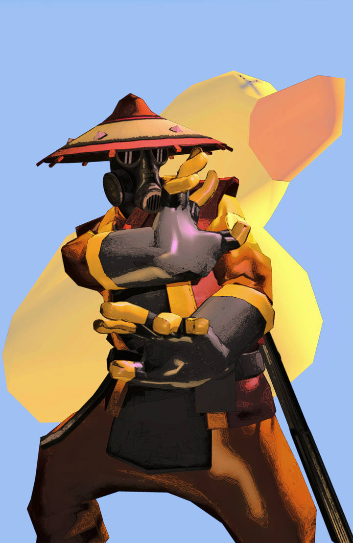 Buddhist Murder Pyro Portrait by NastySpider on DeviantArt