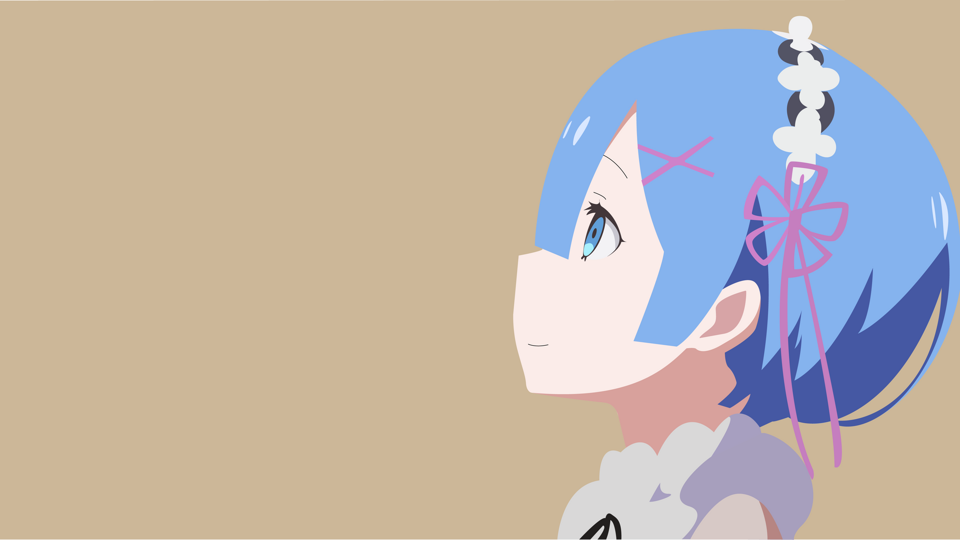Rem Re Zero Minimalistic Wallpaper By Fanofanime2 On Deviantart Rem Re Zero Minimalistic Wallpaper By Fanofanime2 On Deviantart