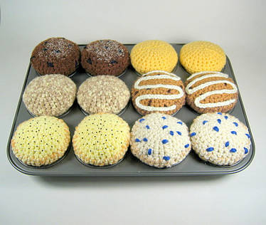 Crocheted Classic Muffins