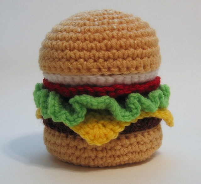 Cheeseburger Coasters