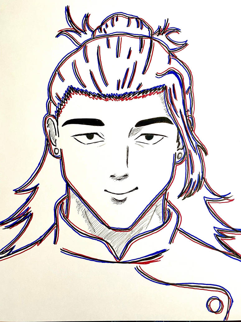 Gento Drawing Geto drawing by Juno000000 on DeviantArt