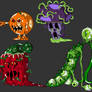 Horror Vegetables for Halloween