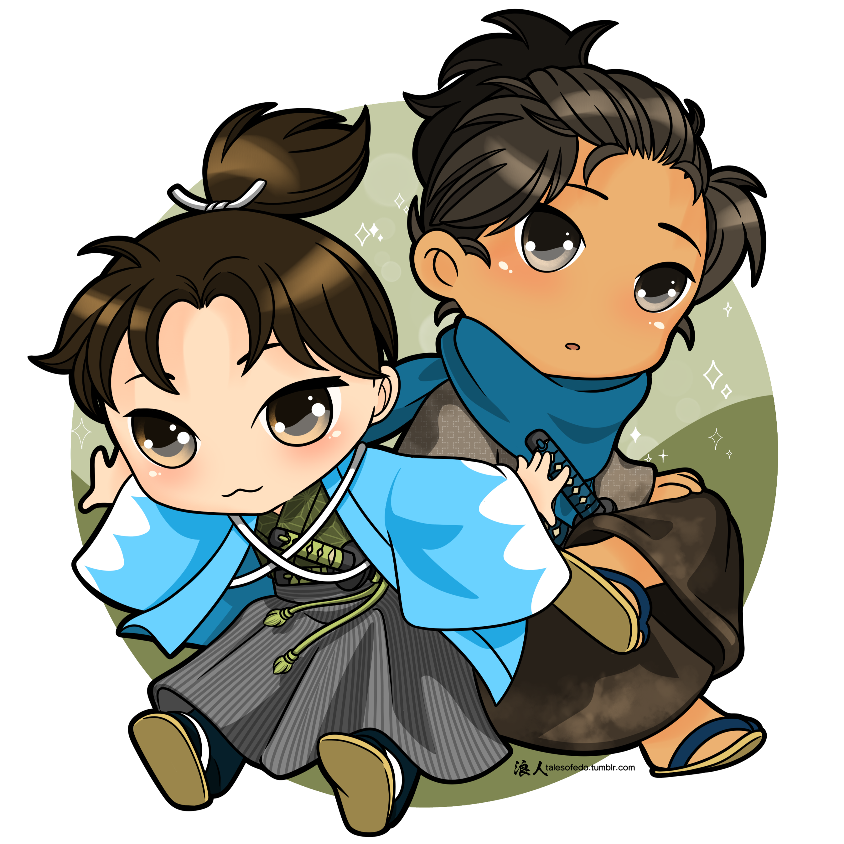 Okita Soji + Okada Izo