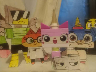 Unikitty cut-outs