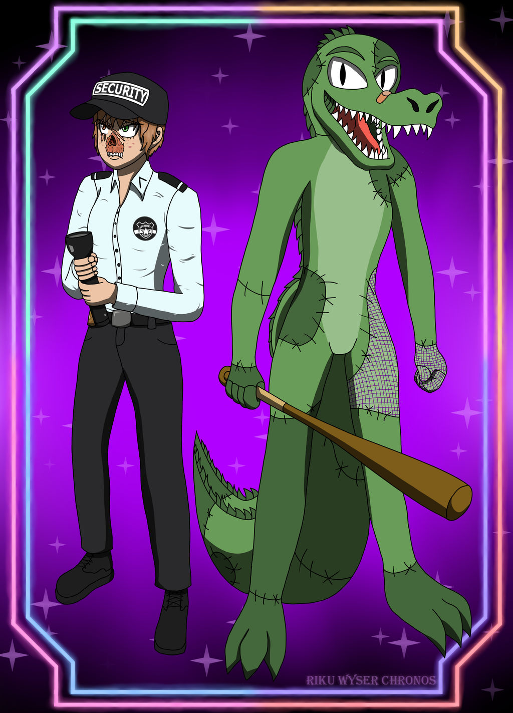 FNAF Security Breach anime by TheVoices2000 on DeviantArt