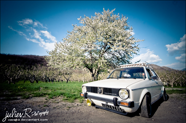 VW Golf. Mk1 by Zazaka