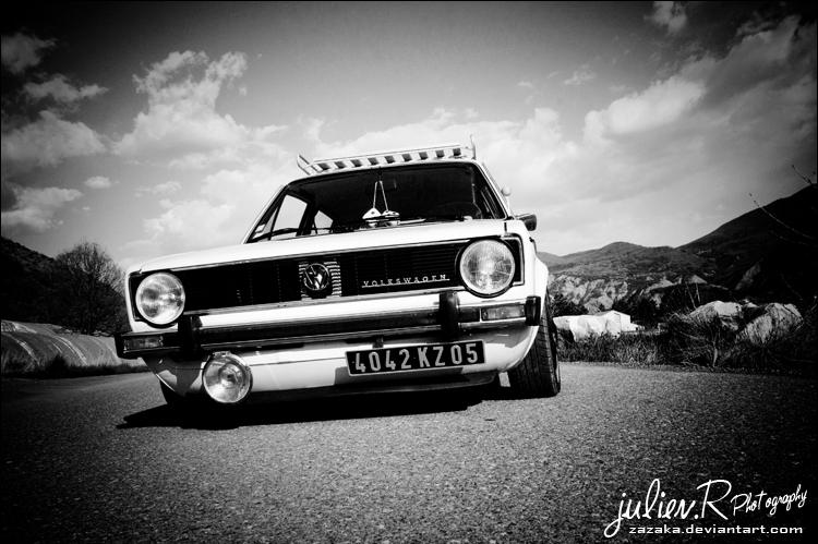 VW Golf Mk1. by Zazaka