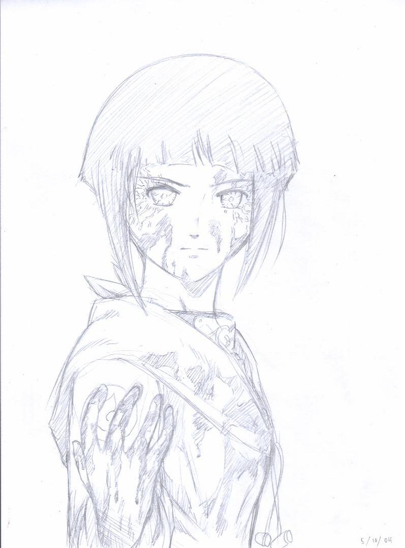 hinata blood sketch