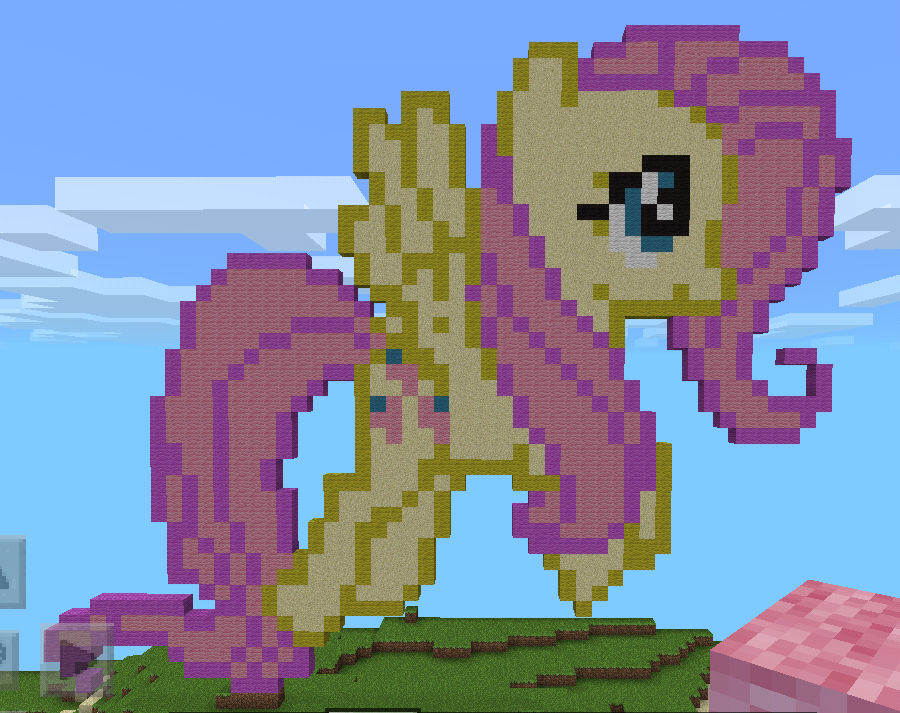 Fluttershy pixel art by Antonluisre1 on DeviantArt